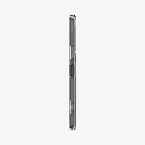 ACS03130 - Sony Xperia 10 III Case Ultra Hybrid in crystal clear showing the back